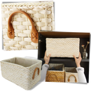 Hand Woven Wicker Basket