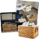 Hand Woven Wicker Basket