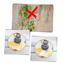 Soap Dispensing Palm Brush for Kitchen