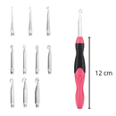 Set of Ergonomic LED Crochet Hooks