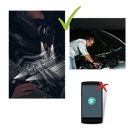 Pair of LED Gloves With Waterproof Lights