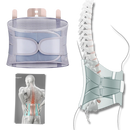 Orthopedic lumbar support belt