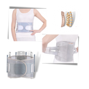 Orthopedic lumbar support belt