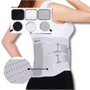 Orthopedic lumbar support belt