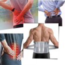 Orthopedic lumbar support belt