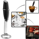 Electric Handheld Milk Frother with holder