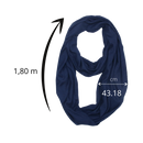 Warm Muffler With Hidden Pocket