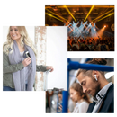 Warm Muffler With Hidden Pocket