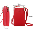 Crossbody bag with removable strap