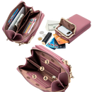 Crossbody bag with removable strap