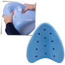 Orthopedic knee and leg pillow with memory foam