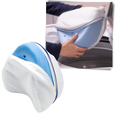 Orthopedic knee and leg pillow with memory foam
