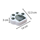 Solar-Powered Paw Print Pathway Light