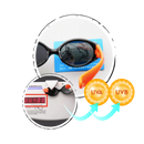 Polarized Baby Sunglasses with Strap for Ages 0 – 3