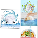 Portable ultrasonic dishwasher & laundry machine