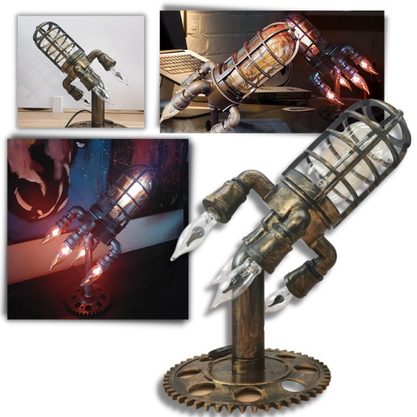 Rocket-shaped LED Lamp
