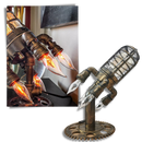 Rocket-shaped LED Lamp