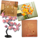 Delightful Rose Tree Lamp