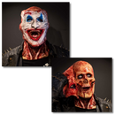 Realistic Halloween Horror Double Mask