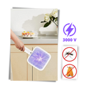 2 in 1 Electric Mosquito Swatter LED lamp