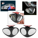 Rotatable 2 Side Blind Spot Car Mirror
