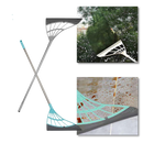 Telescopic rubber sweeper