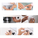 Pack of 4 Child Safety Magnetic Cabinet Locks