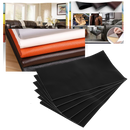 Self-adhesive leather repair patch