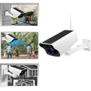 Solar surveillance camera