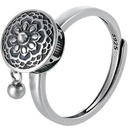 Spinning Buddhist Mantra Ring for Women