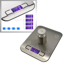 Stainless Steel LCD Digital Kitchen Scale