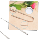 Stainless steel tongue cleaner