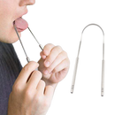 Stainless steel tongue cleaner