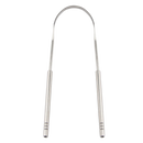 Stainless steel tongue cleaner