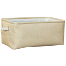 Stylish Linen Basket with Rope Handles