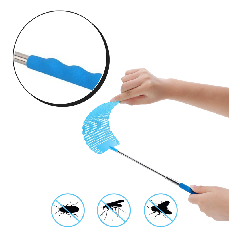 Telescopic fly swatter