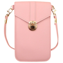 Touchscreen phone crossbody bag