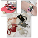 Touchscreen phone crossbody bag