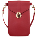Touchscreen phone crossbody bag