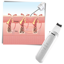 Ultrasonic deep cleansing facial scrubber