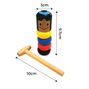 Magic Unbreakable Wooden Man Toy