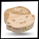 Wooden Baby Teeth Box