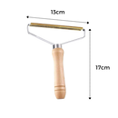 Wooden pet hair Remover