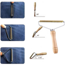 Wooden pet hair Remover