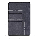 Absorbent Microfiber Glass Cleaner Towel