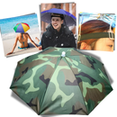 Adjustable Hand-Free Umbrella Hat