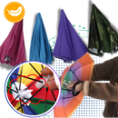 Adjustable Hand-Free Umbrella Hat