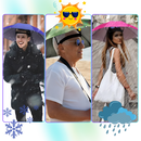 Adjustable Hand-Free Umbrella Hat