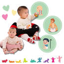 Adjustable Hygienic Baby Seat Cushion