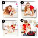 Adjustable Hygienic Baby Seat Cushion